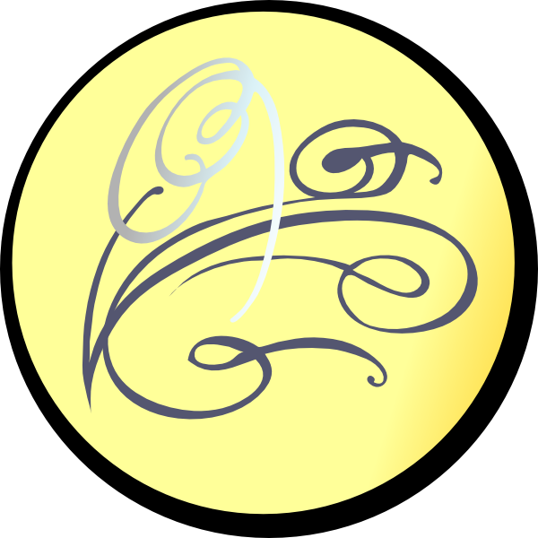 Decorative Swirl Clip Art At Clker - Swirl Clip Art - Png Download (600x600), Png Download