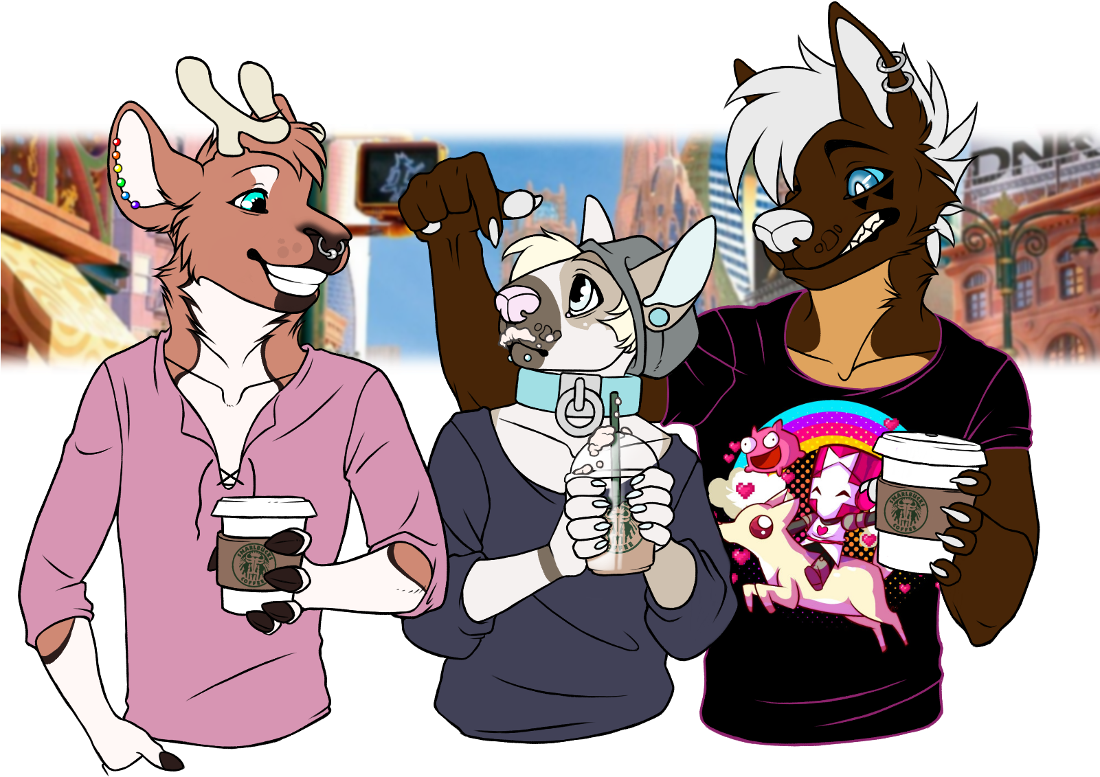 Jett's Squad - Cartoon Clipart (1600x1200), Png Download