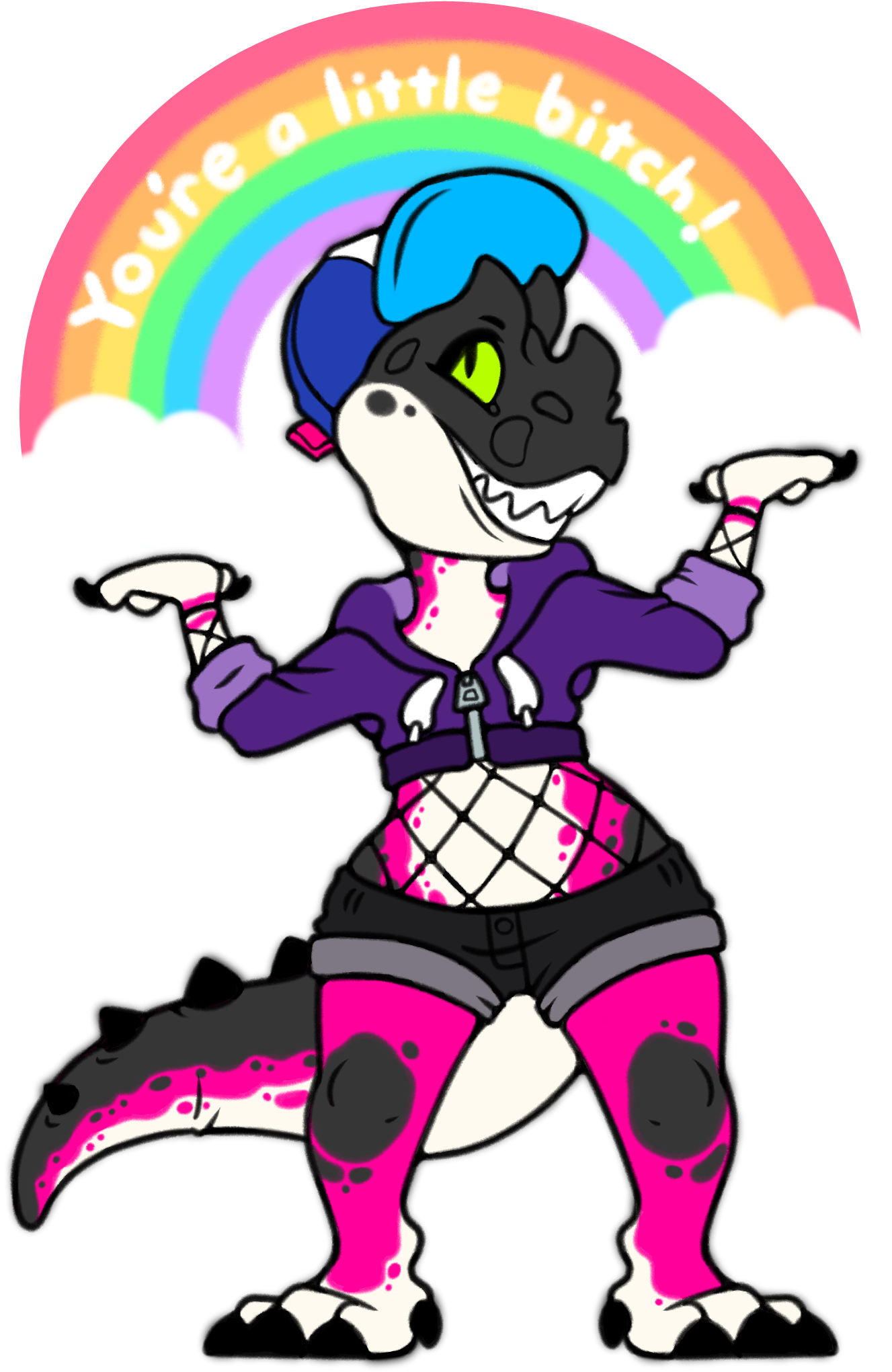 You're A Little Bitch - Child Clipart (1600x2100), Png Download