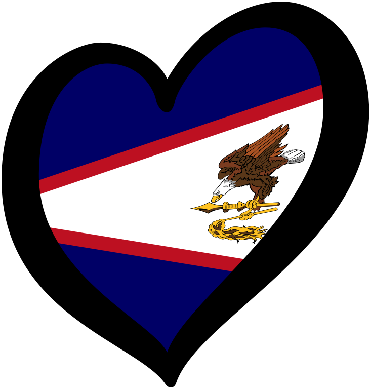 File - Eurosamoa Americana - Svg - Flag: American Samoa Clipart (731x768), Png Download