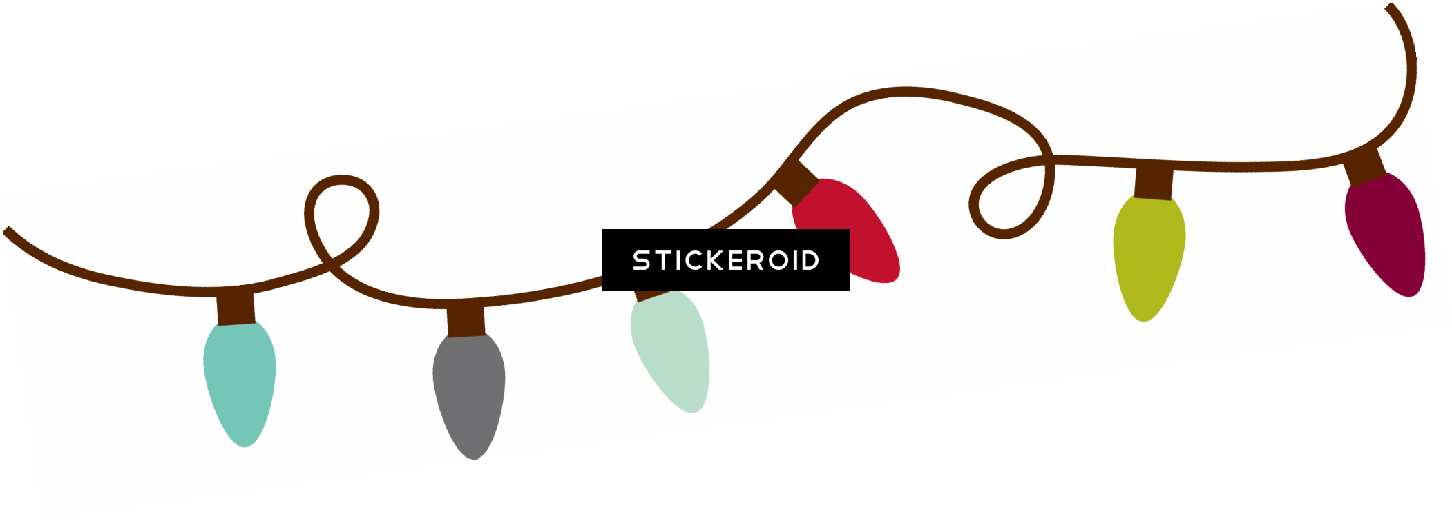 Holly Lights - Elya Van Vuuren Models Clipart (2102x755), Png Download