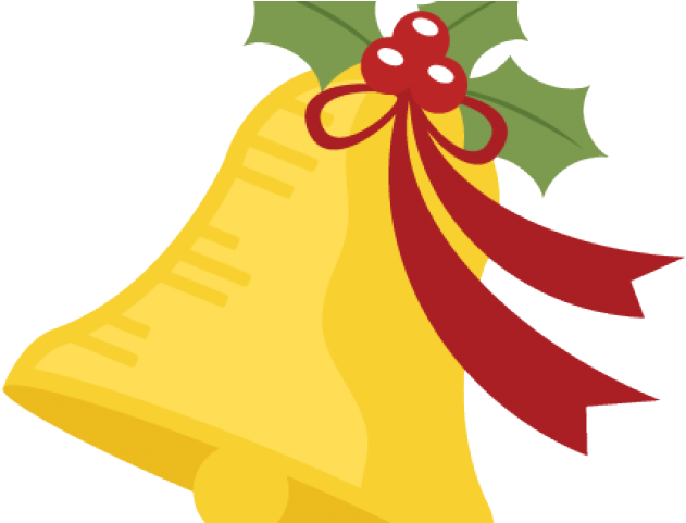 Christmas Bell Clipart Christams - Cute Christmas Bells Clipart - Png Download (640x480), Png Download