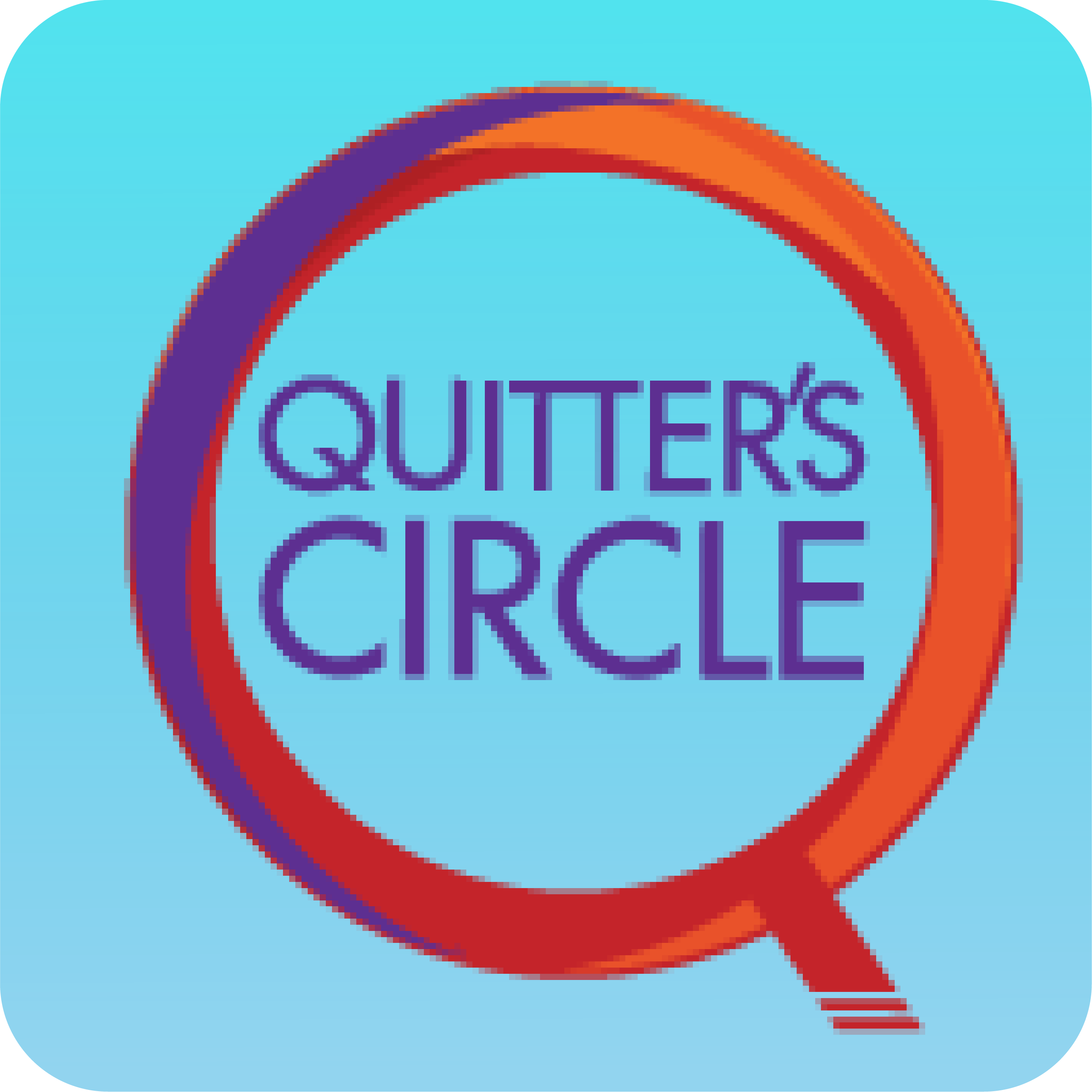 Qc Logo2 - Quitter's Circle Clipart (2651x2651), Png Download