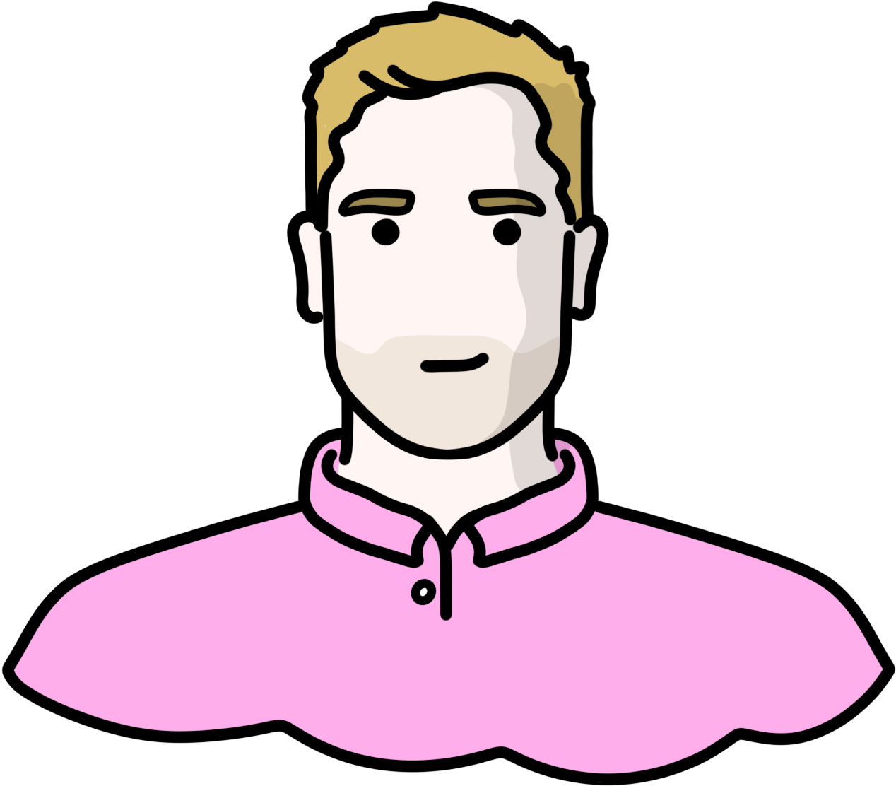 “not Only Do I Work Alongside A Fantastic Bunch Of - Julian Opie Self Portrait Clipart (2048x2048), Png Download