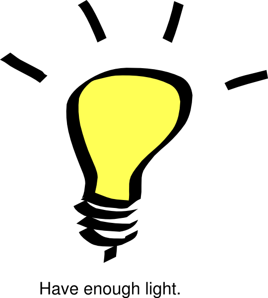 Light Bulb Clipart Png Transparent Png (540x599), Png Download