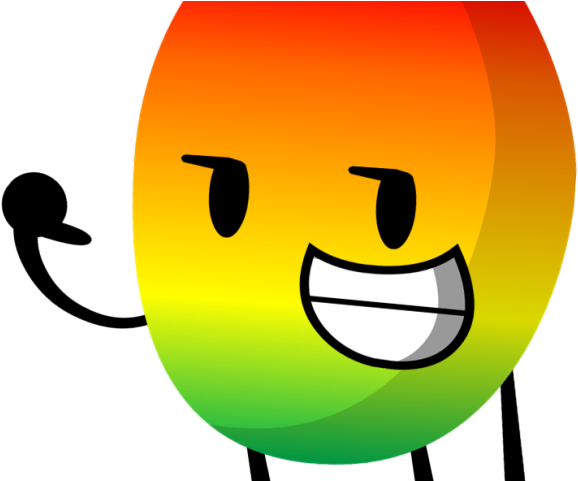 Cartoon Clipart Mango - Smiley - Png Download (640x480), Png Download