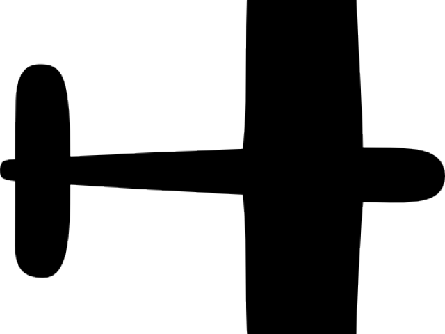 Plane Clipart Simple - Airplane Clip Art - Png Download (640x480), Png Download