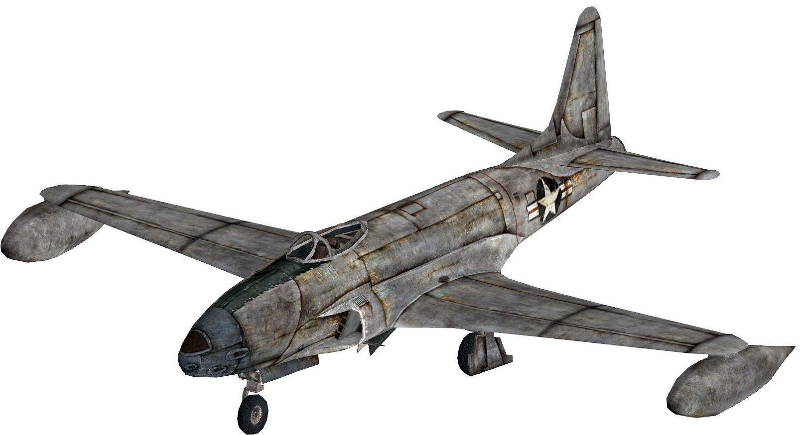War Plane Png - Fallout 4 Jet Airliner Clipart (1700x1000), Png Download