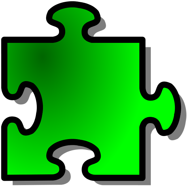 Green Jigsaw - You Puzzle Piece Clipart - Png Download (800x800), Png Download