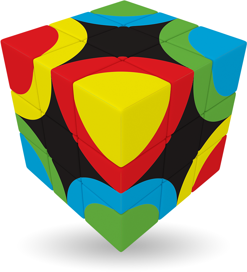 Japanese Garden Lunar Atlas Circles United - V-cube Circles United 3 Clipart (920x920), Png Download