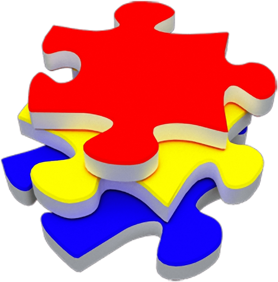 Cartoons Picture For Puzzle Clipart (973x973), Png Download