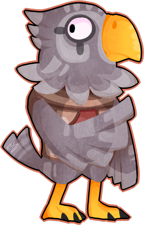 Avery One Of My Favourite Villagers - Cartoon Clipart (500x739), Png Download