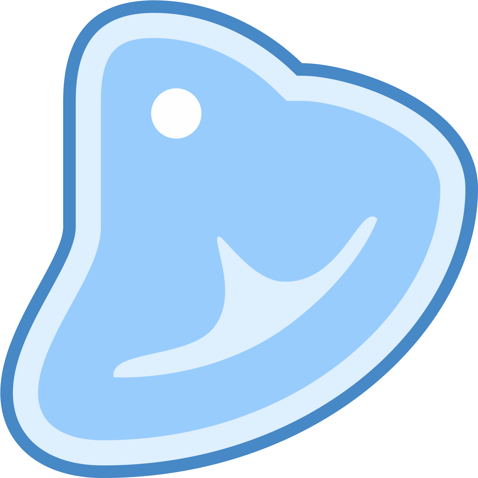 This Is An Icon Representing A Steak - Steak Clipart (1600x1600), Png Download