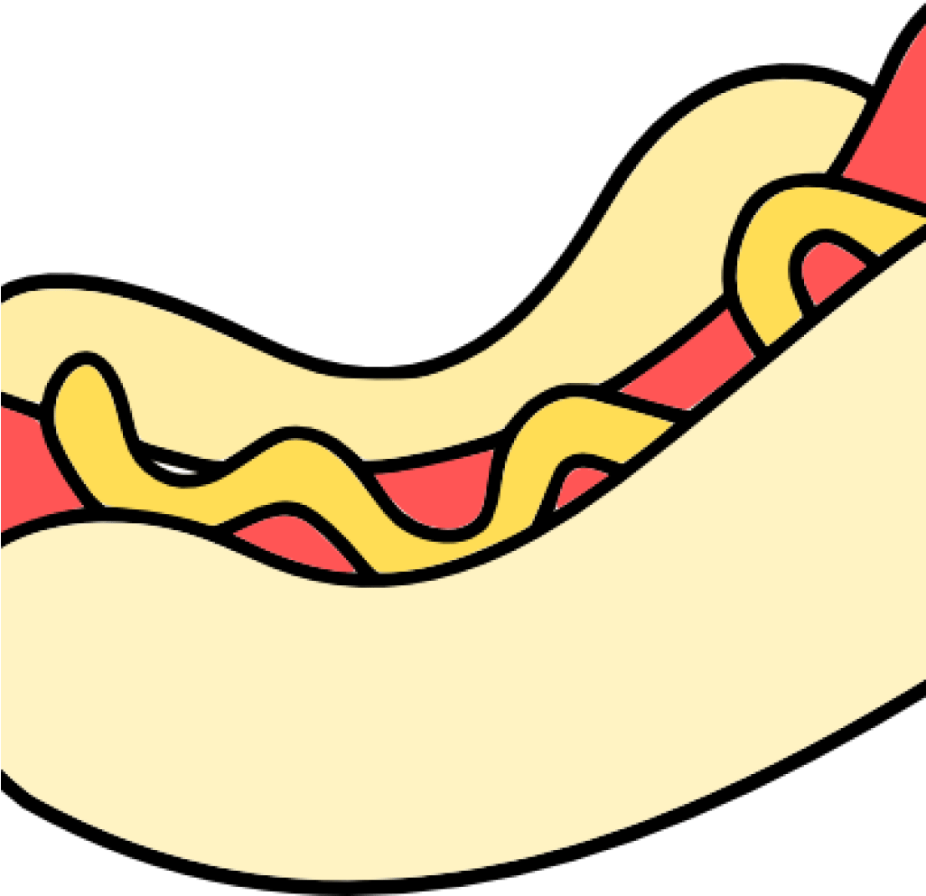 Free Hot Dog Clipart Hotdog Clipart Clipart Panda Free - Hot Dog Graphic - Png Download (1024x1024), Png Download