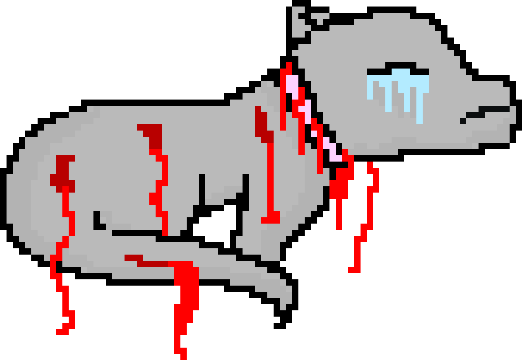 Dogs Are Dieing Becuase Clipart Transparent Download - Meat Pixel Art - Png Download (2120x1780), Png Download