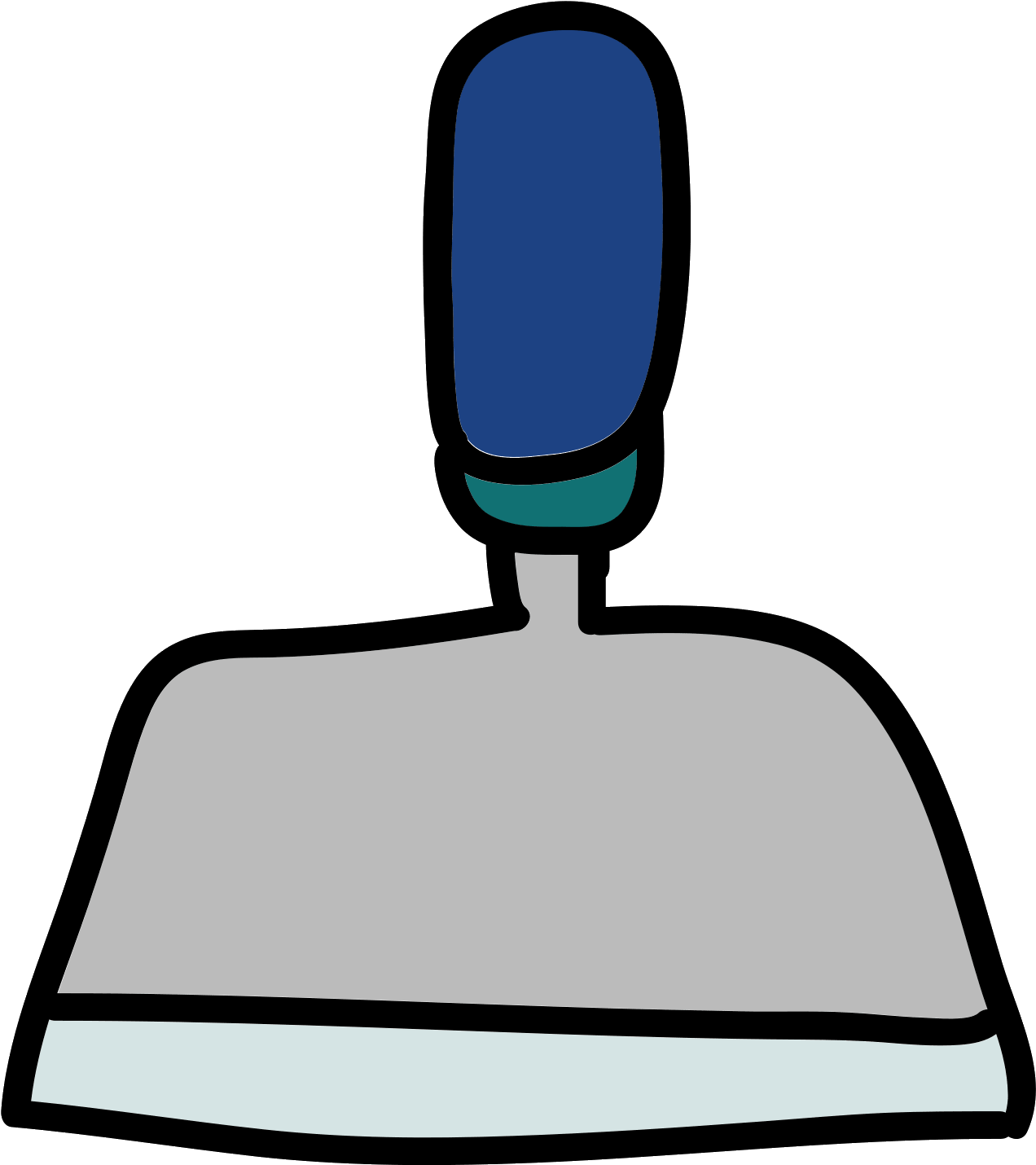 Putty Knife Icon - Putty Knife Clipart (1600x1600), Png Download