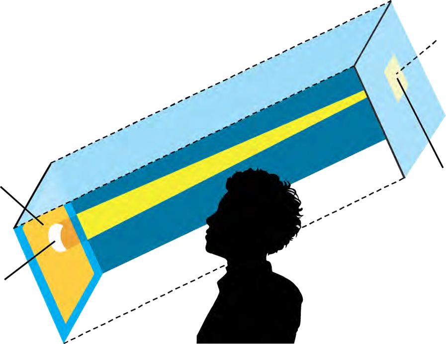 Pinhole Projection Viewer - Solar Eclipse Cereal Box - Png Download (897x692), Png Download