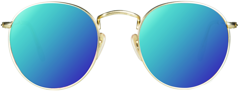 Blue Sunglasses Png - Png Sun Glass Clipart (1024x768), Png Download