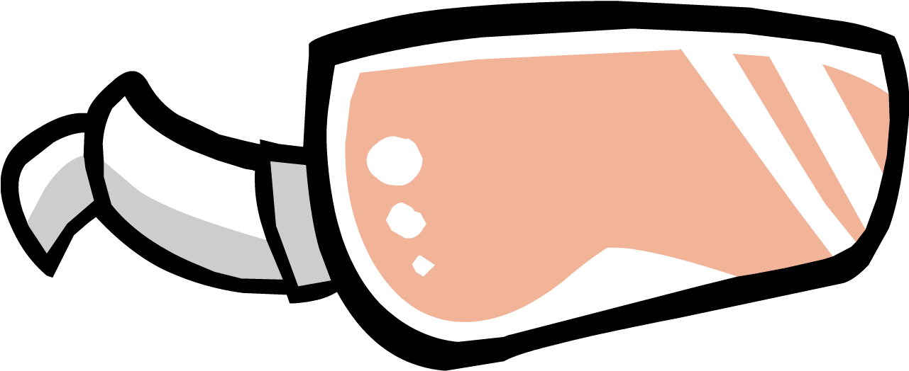 Goggles Clipart Round - Club Penguin Rory Glasses - Png Download (1280x720), Png Download