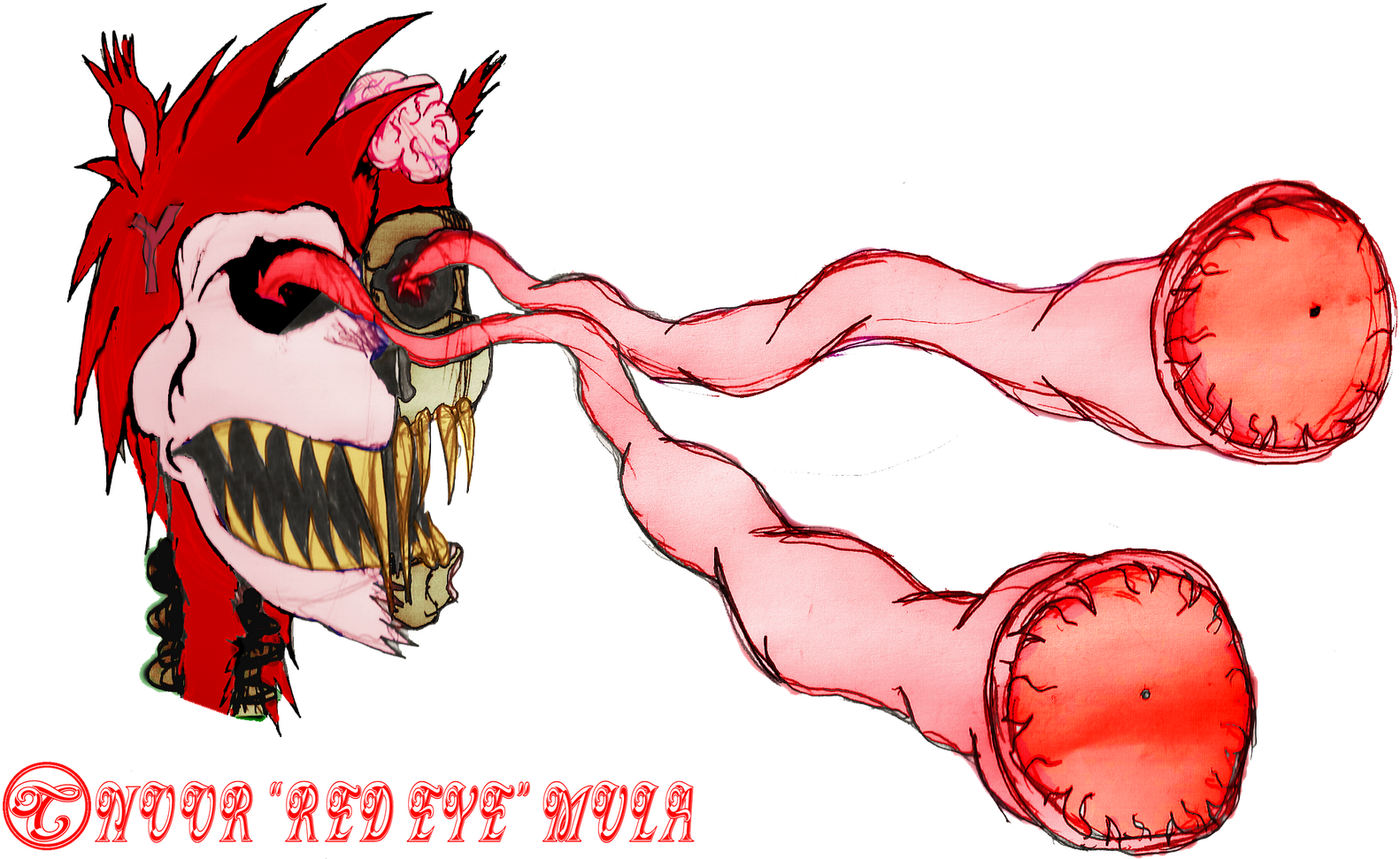 And Just To Show My Journey Even Further Here Are The - Cartoon Clipart (1600x1129), Png Download