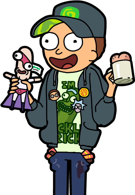 Season 3 Morty - Season 3 Morty Pocket Morty Clipart (479x660), Png Download