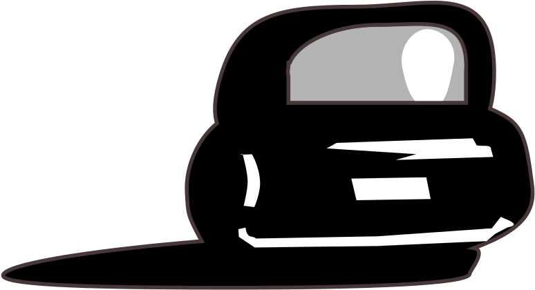 Free Black Oldtimer - Car Clipart (800x566), Png Download