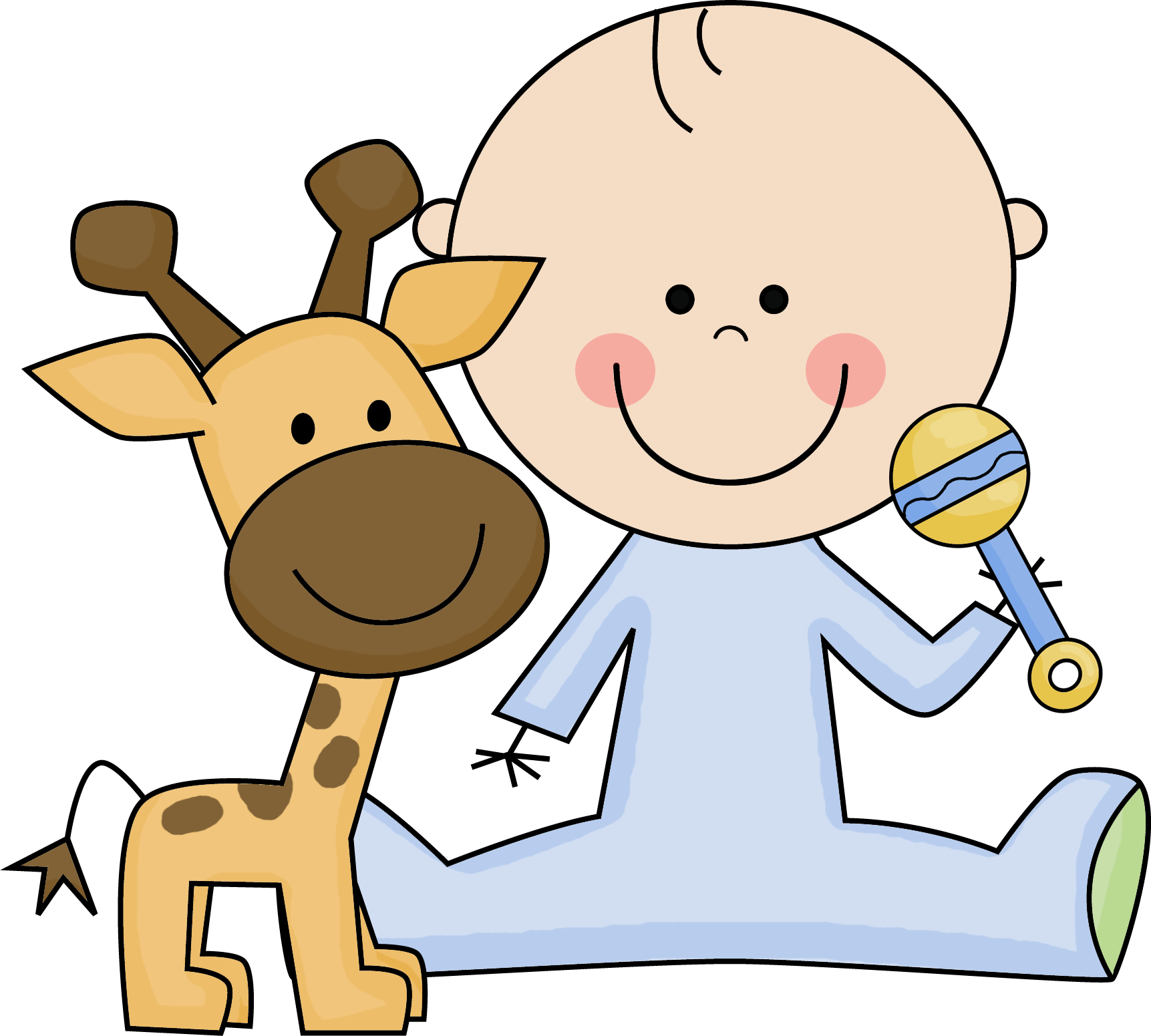 Photo By @daniellemoraesfalcao - Inktastic Baby And Stuffed Animal Baby Bib Boy Shower Clipart (1723x1551), Png Download