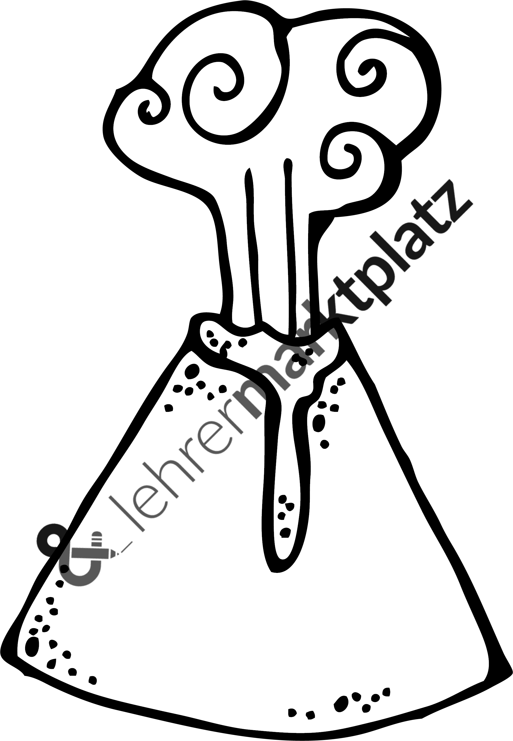 ‹ › - Illustration Clipart (800x1170), Png Download