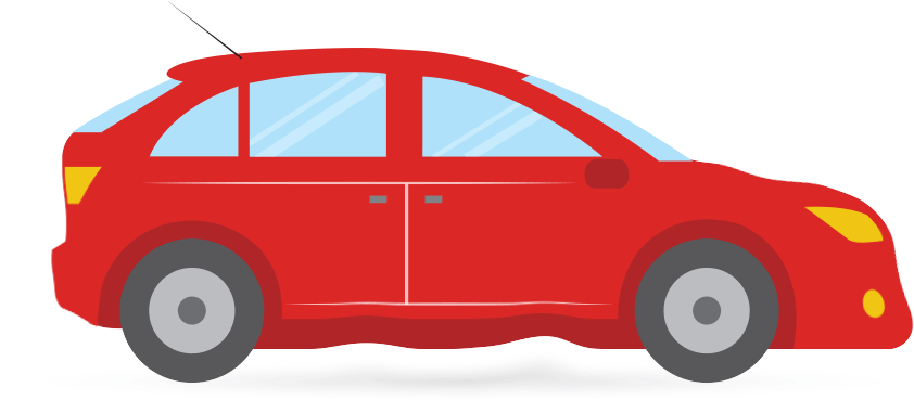City Car Clipart (885x375), Png Download