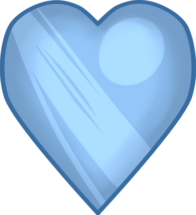 Gem Clipart Diamond Outline - Heart - Png Download (674x739), Png Download