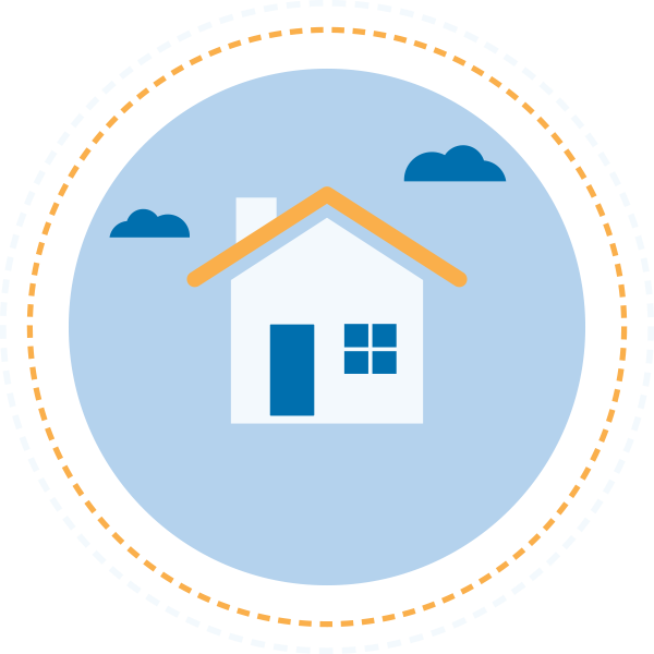 Home Care Circle Clipart (600x600), Png Download