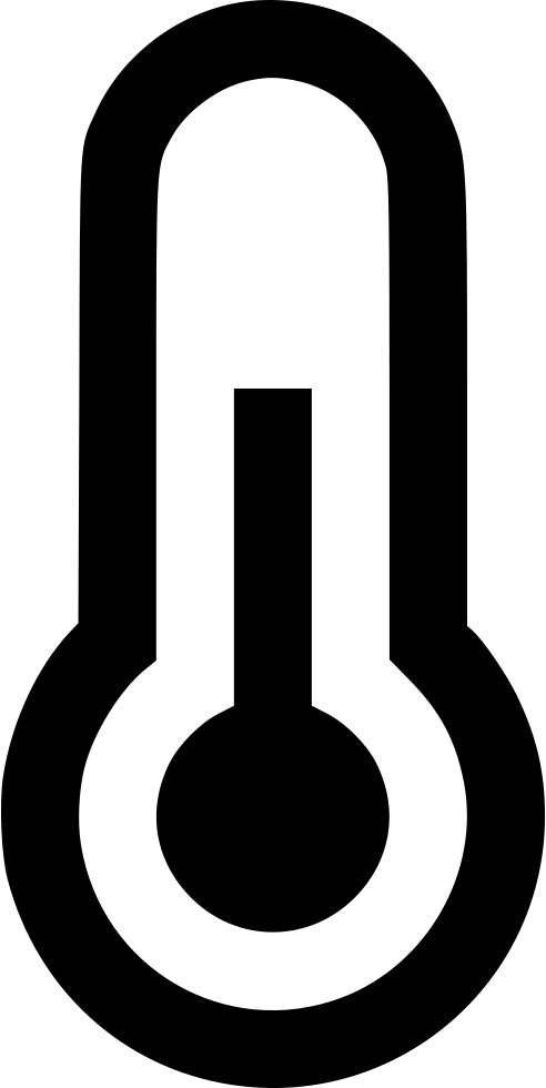 Temperature Thermometer Warm Comments - Temperature Clipart (492x980), Png Download