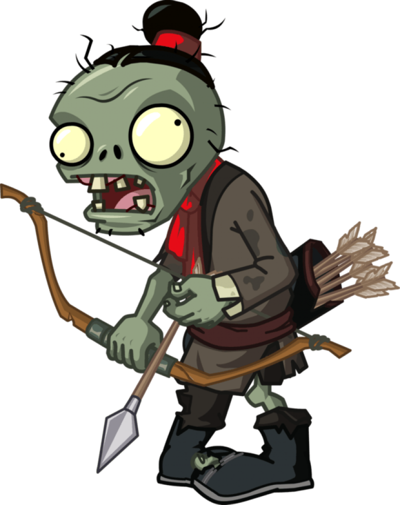 Zombie Cartoon No Background Clipart (580x732), Png Download