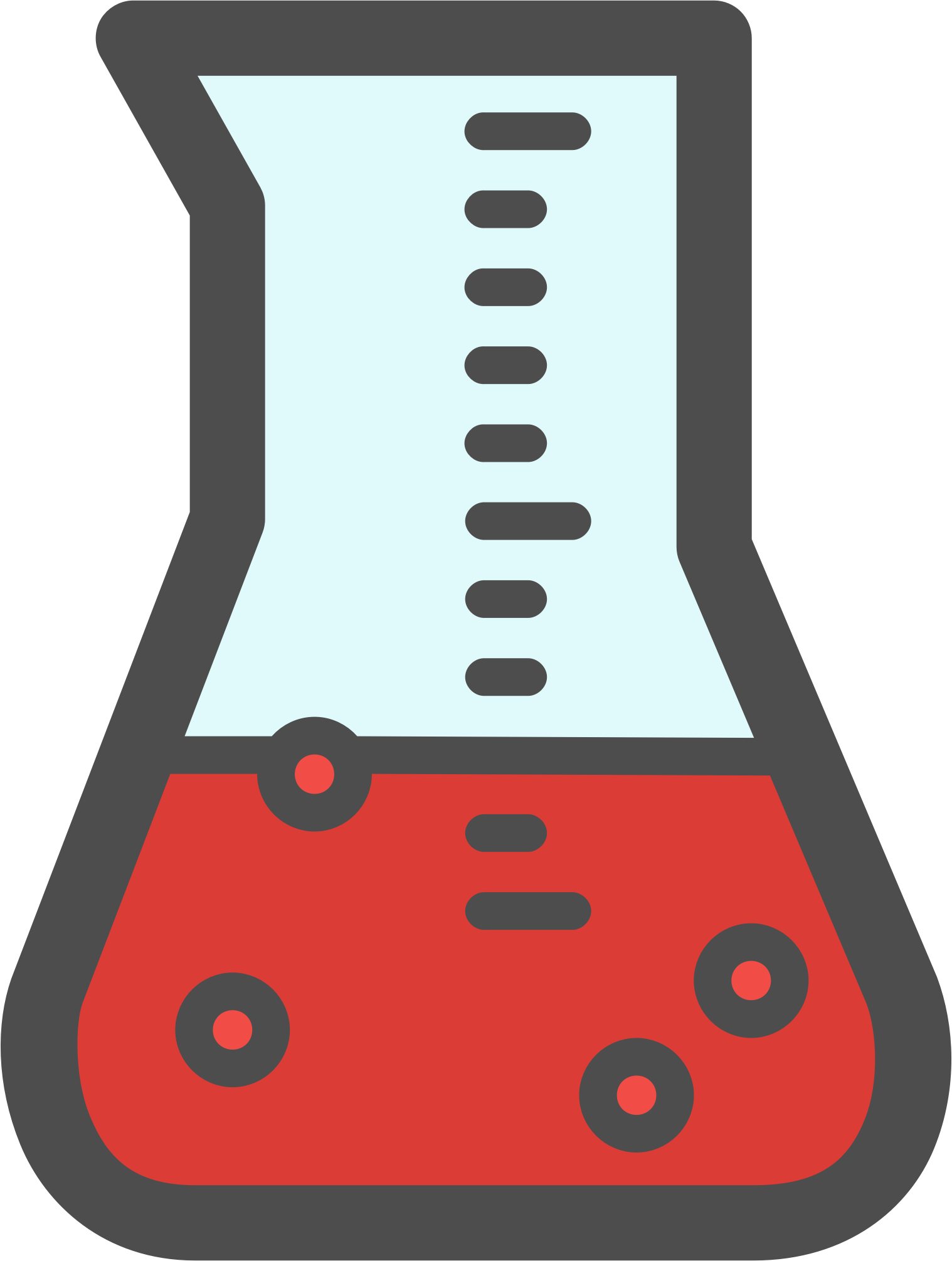 Big Image - Beaker Clipart - Png Download (1518x2010), Png Download