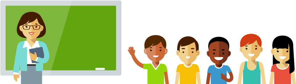 I Am A Teacher - Teacher Clipart (1024x300), Png Download