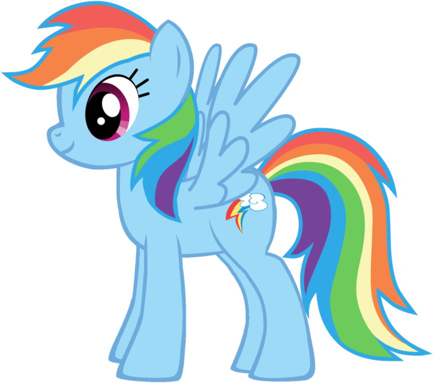 Rainbow Dash Pinata - Rainbow Dash Clipart (894x894), Png Download