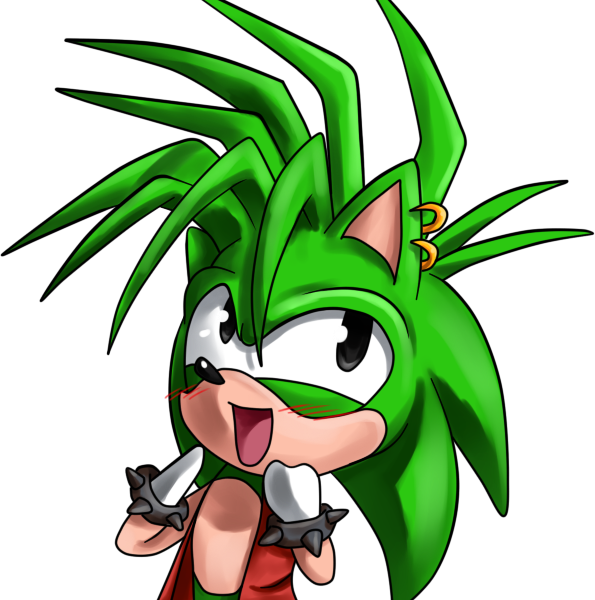 I'm Having A “manic” “episode” Get At Me If You Want - Manic Sonic The Hedgehog Clipart (595x600), Png Download