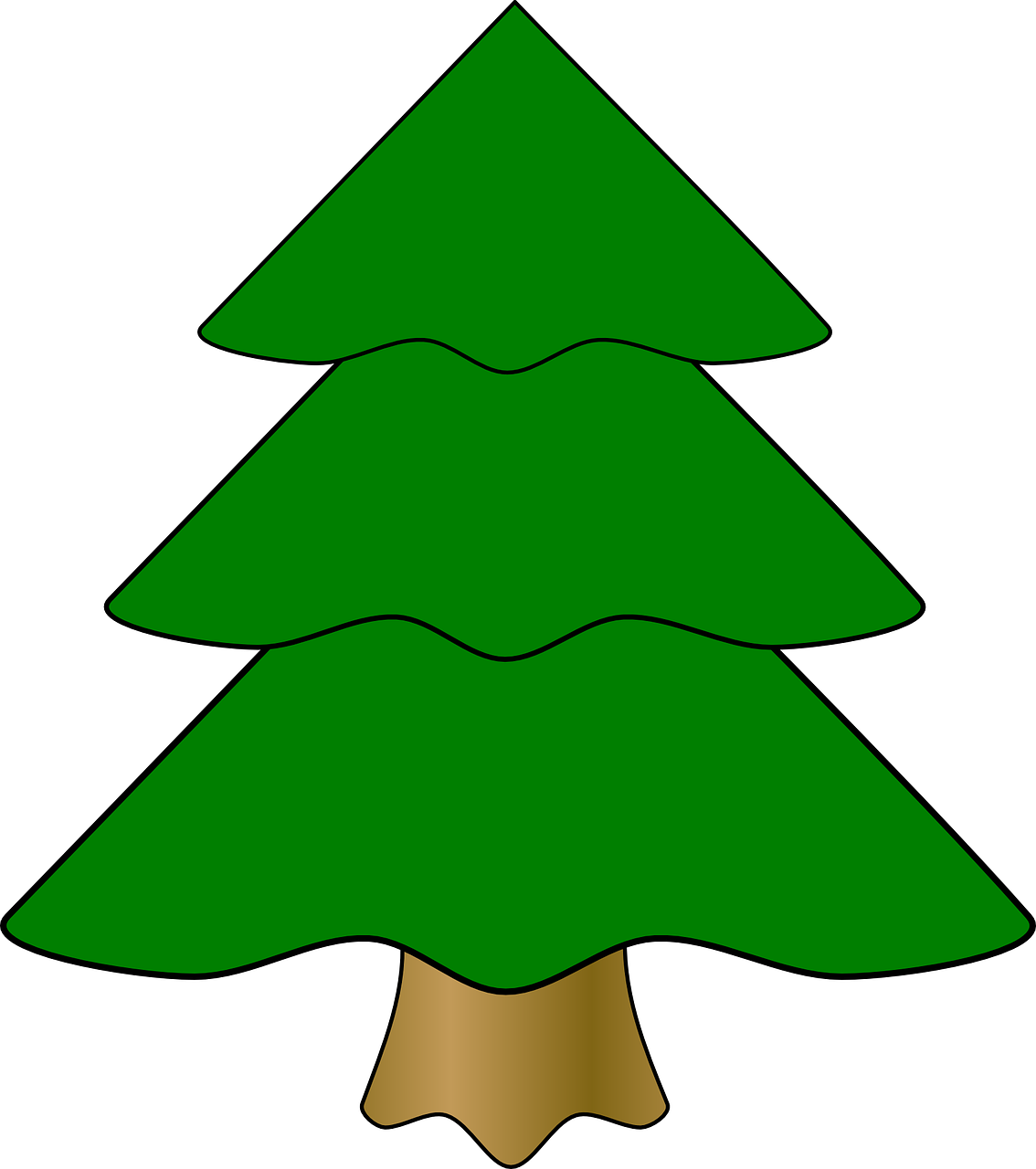 1 Result Images Of Christmas Tree Drawing Png PNG Image Collection