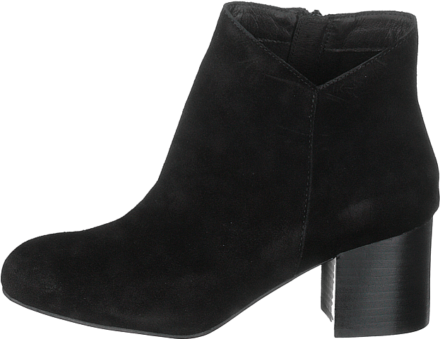 Buy Bianco Suede V-cut Boot Jas18 Black Black Shoes - Camper Lea Boots Clipart (705x705), Png Download