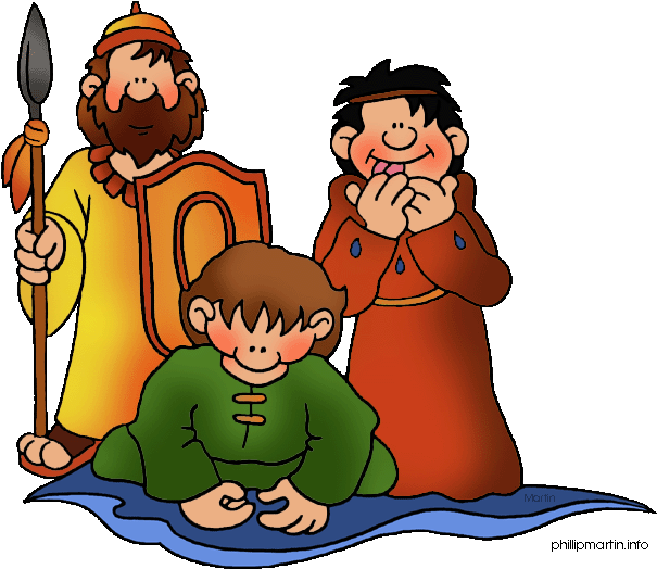 Free Bible Clipart Free Download Best Free Bible Clipart - Young Bible Characters Clipart - Png Download (648x555), Png Download