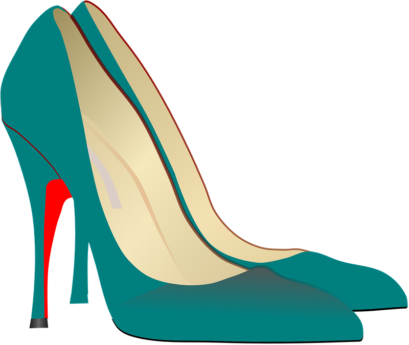High-heels Stilettos Show Pump Elegant Fashin - Stylish Ladies Shoe Shoe Clipart (874x720), Png Download