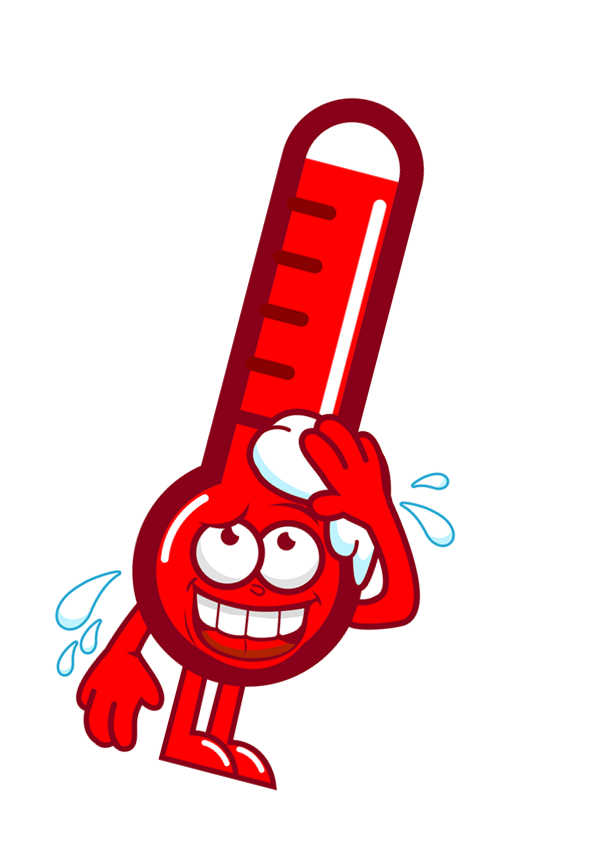 Tilted Hot Garage Door - Neufu Mécanique Contrôleur De Température Thermostat Clipart (607x865), Png Download