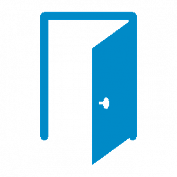 รูป Icon Door Opening Clipart (620x620), Png Download