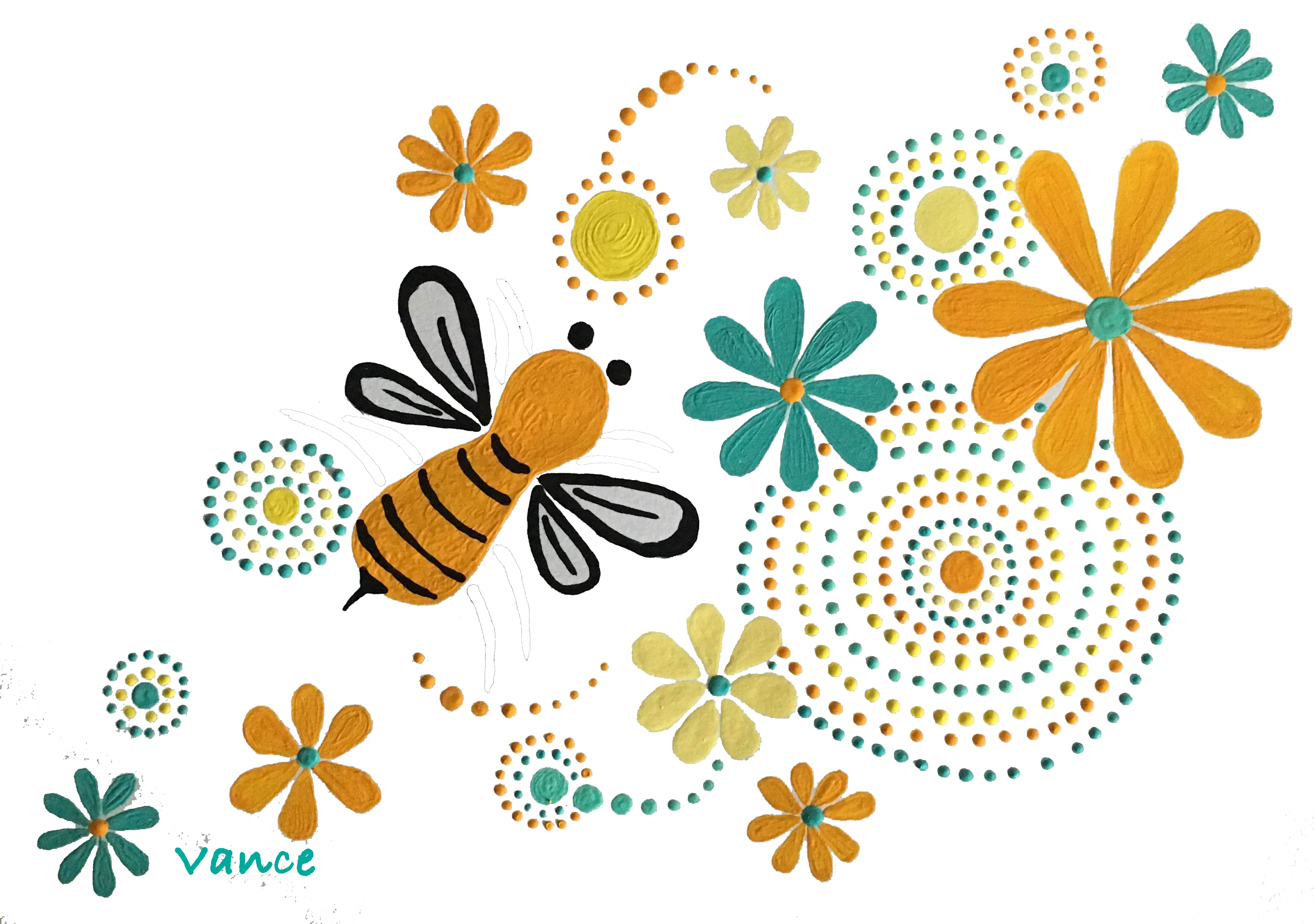 Garden Party Art Clipart (3080x2167), Png Download