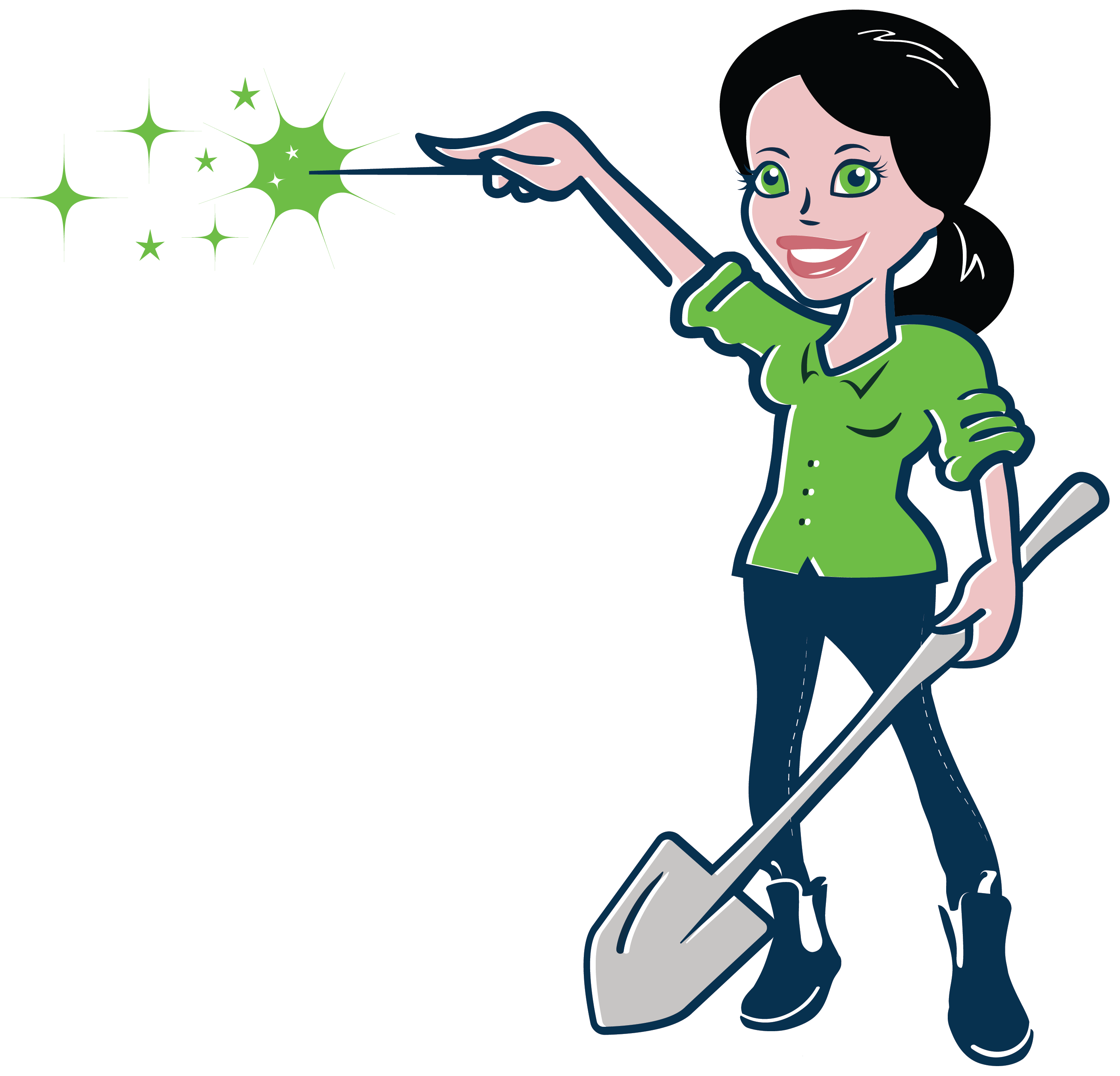 Mini Garden Makeovers Kid - Clip Art - Png Download (2822x2712), Png Download