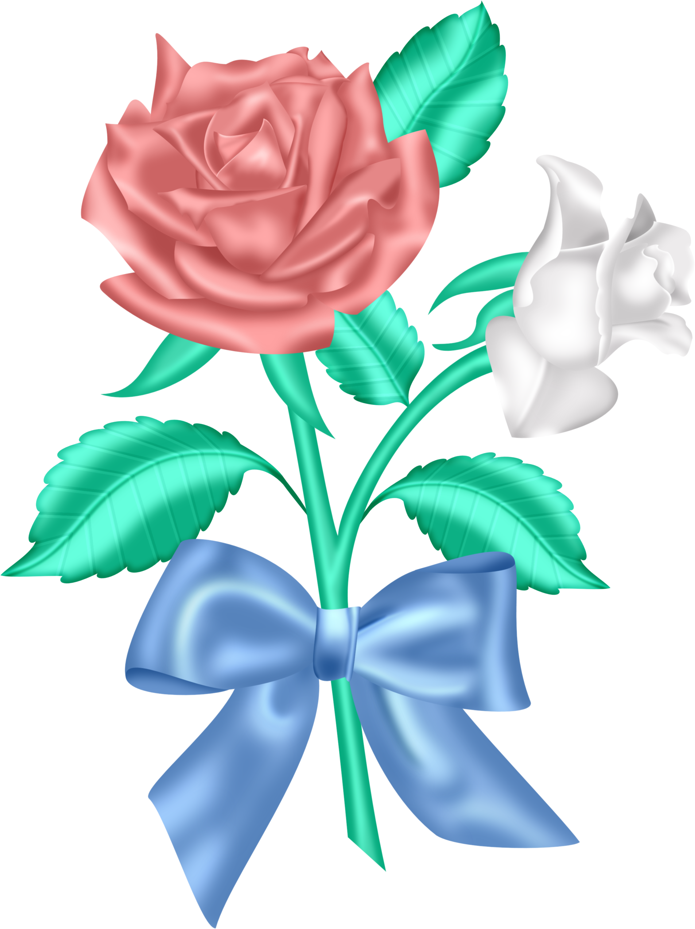 ดอก กุหลาบ สี แดง สวย ๆ Clipart (2355x3078), Png Download