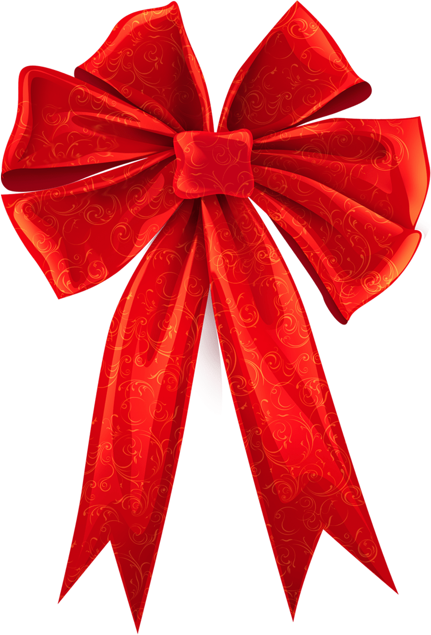 Red Bows Clip Art - Red Bow Illustration Png Transparent Png (922x1334), Png Download