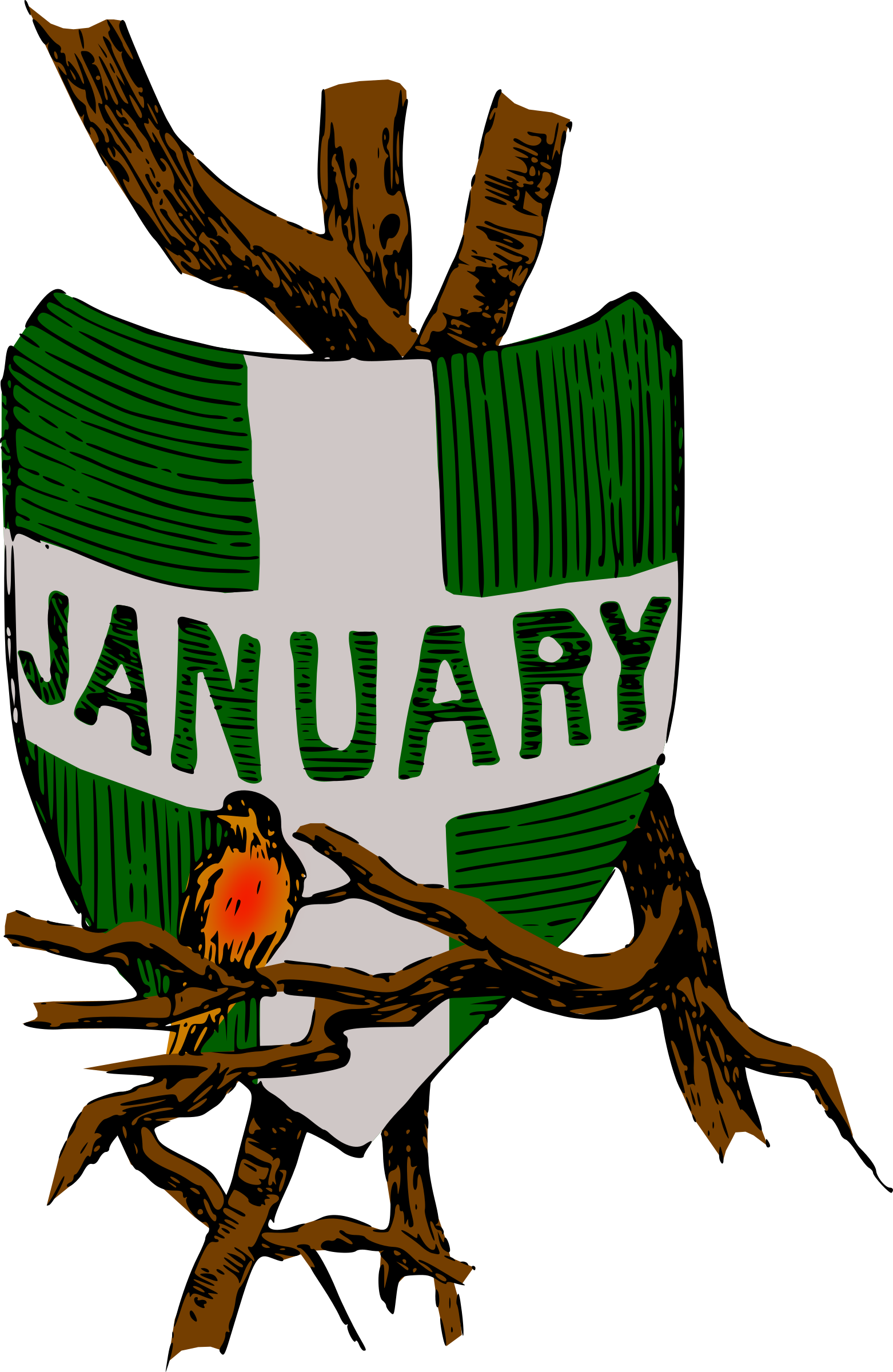 Illustrated Months Jpg Freeuse Library - Clip Art - Png Download (1562x2400), Png Download