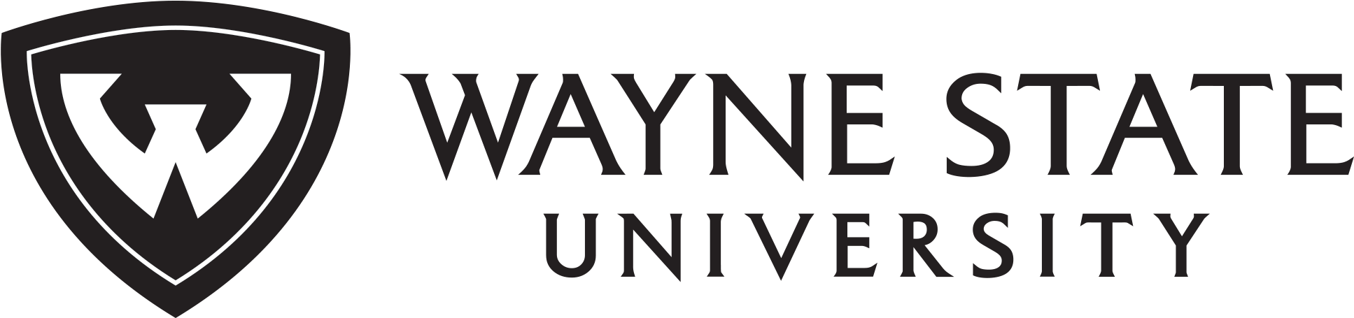 Logos And Downloads - Wayne State University Logo Clipart (1967x454), Png Download