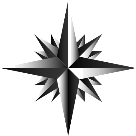 Compass Rose Clipart (720x540), Png Download